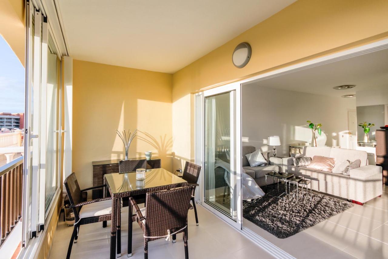 Golf View Apartment - Stunning Ocean View Golf Del Sur San Miguel de Abona Extérieur photo